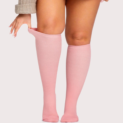 Wide Fit Compression Socks for All-Day Comfort & Support