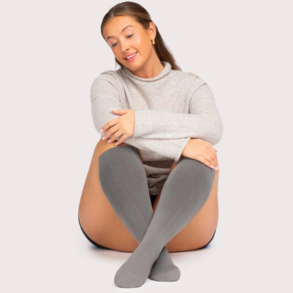 Wide Fit Compression Socks for All-Day Comfort & Support